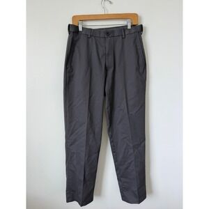 Haggar Men's Dress Pants – Dark Grey – 32x32 – Classic Fit  - flawed